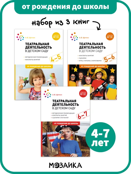 Театральная студия для детей 4 – 8 лет