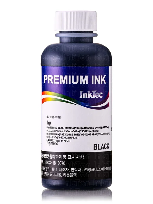 Inktec Чернила для принтера HP 6100, 6600 6700 7110 7510, 7610, черный, фото 2