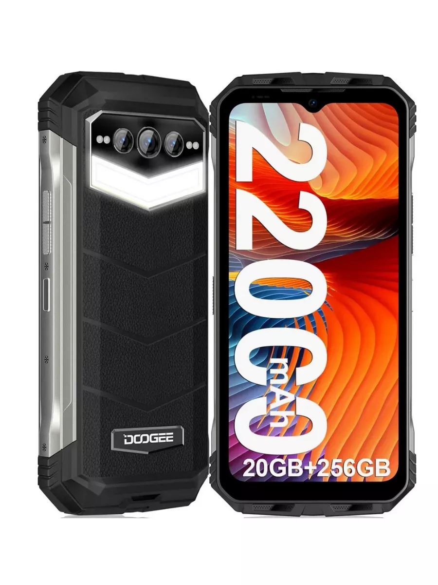 Защищенный смартфон Doogee S100 Pro , 12/256 Gb DOOGEE 174311020 купить за  27 540 ₽ в интернет-магазине Wildberries