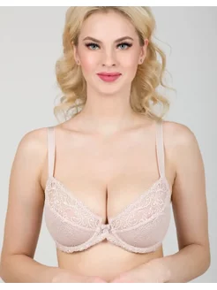 Бюстгальтер с мягкой кружевной чашкой на каркасе Mila_Lingerie 174378996 купить за 1 065 ₽ в интернет-магазине Wildberries