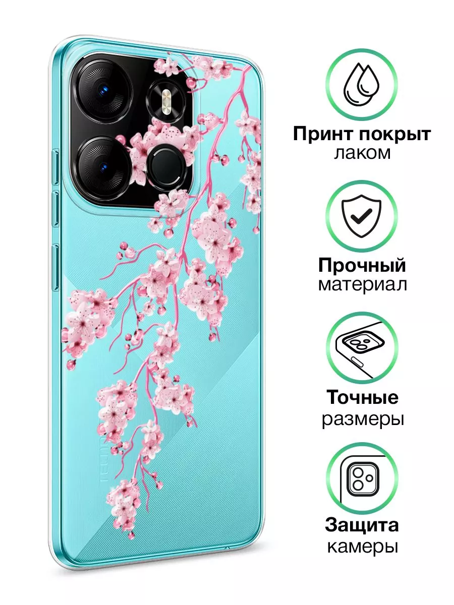 Чехол на Tecno Spark Go 2023 / Pop 7 Pro / Infinix Smart 7 Tecno 174418810  купить за 239 ₽ в интернет-магазине Wildberries