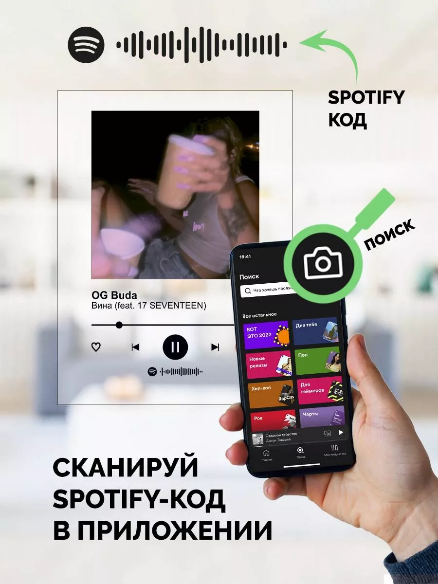 Постер спотифай Friendly Thug 52 NGG - LOCAL CLUB STAR Arthata-spotify  постер Спотифай постер 174420028 купить за 480 ₽ в интернет-магазине  Wildberries