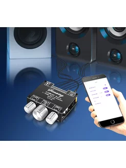 Усилитель 3,5 jack AUX и Bluetooth на 50Вт*2 шт.+100w mrm-power 174434401 купить за 1 456 ₽ в интернет-магазине Wildberries