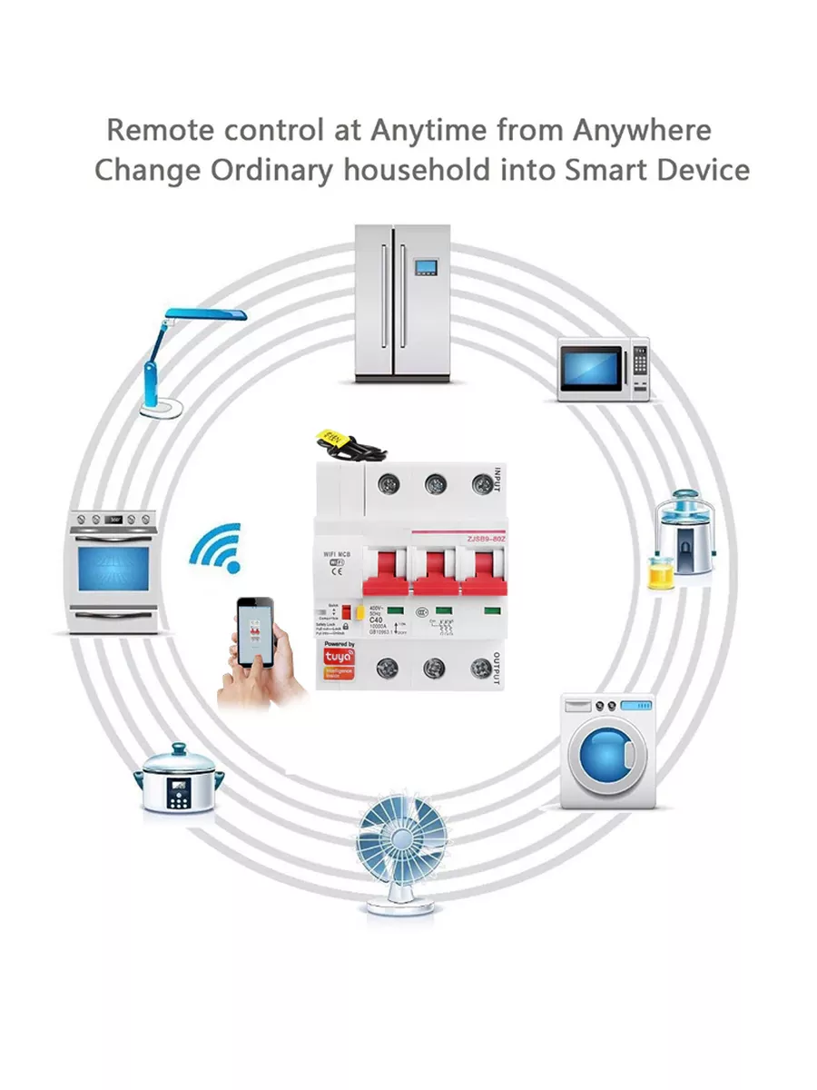 Умное реле WiFi на Din рейку 16A SmartMaxi 174436787 купить за 1 989 ₽ в  интернет-магазине Wildberries