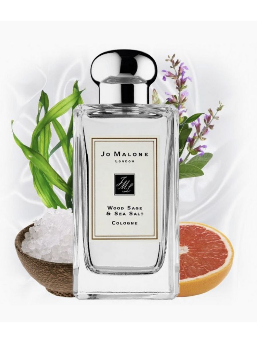 Jo malone wood sage sea. Духи Jo Malone London Wood Sage. Джо Малон Wood Sage Sea Salt. Jo Malone Wood Sage & Sea Salt 100мл. Jo Malone London Wood Sage Sea Salt Cologne.