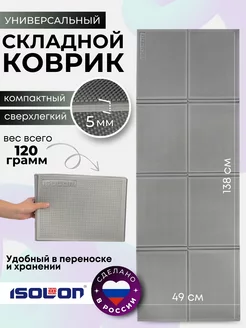 Коврик спортивный складной 5 мм Isolon 174449022 купить за 456 ₽ в интернет-магазине Wildberries