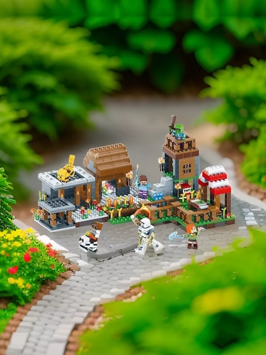 Удивительные идеи для строительства дома из Лего