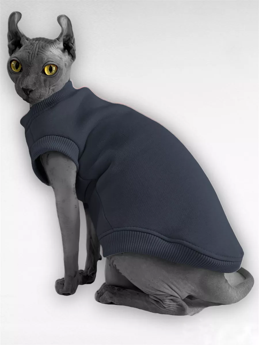 MishkaWolkPets Свитшот, теплый свитер для Сфинксов Кошки Кота