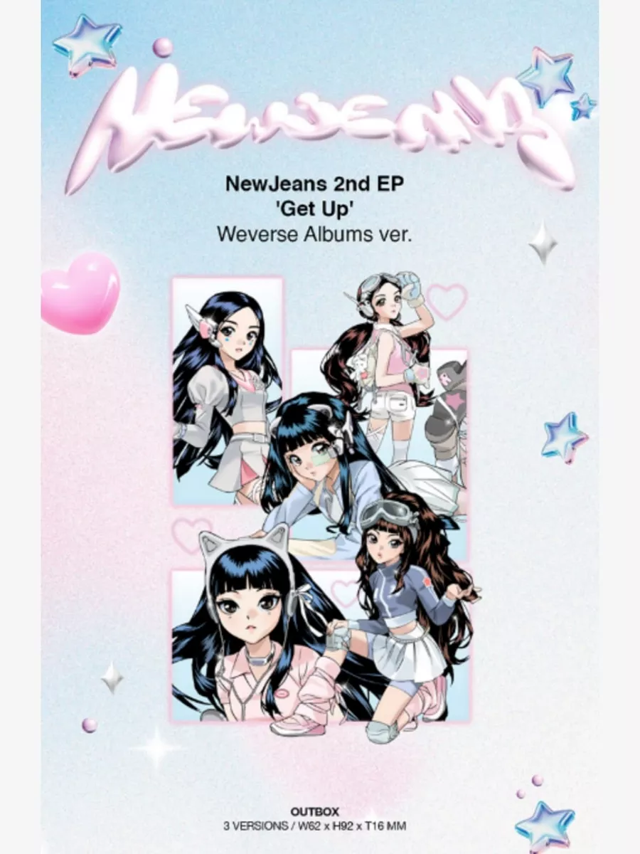CheerUp Альбом New Jeans 2nd Get Up Weverse Album ver.
