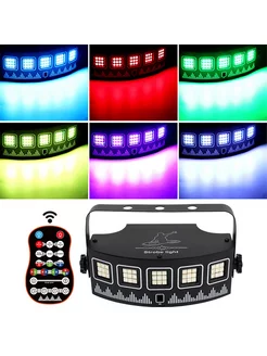 Светодиодный стробоскоп LED Strobe 10 RGB с ПДУ SkyDisco 174496967 купить за 3 142 ₽ в интернет-магазине Wildberries