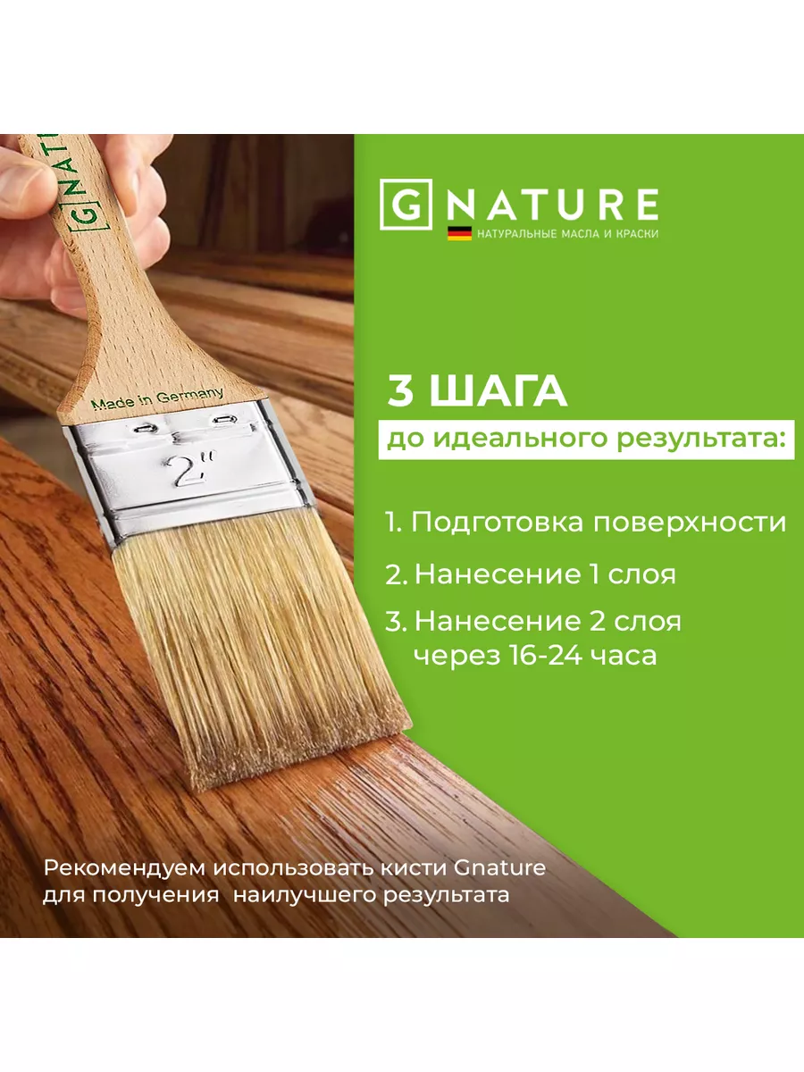 Масло для защиты деревянных фасадов 2.5 л Темно-серый 2062 GNature  174502871 купить за 13 034 ₽ в интернет-магазине Wildberries