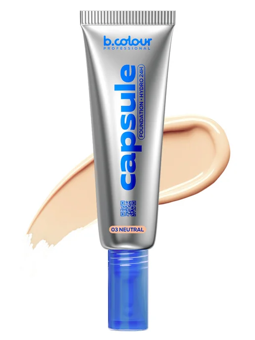 B.COLOUR PROFESSIONAL Тональный крем для лица матирующий CAPSULE 01 Nude, вариант, фото 2