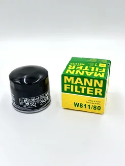 Фильтр масляный Mann W811/80 174530712 купить за 246 ₽ в интернет-магазине Wildberries