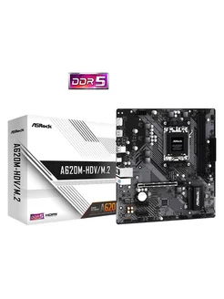 Материнская плата A620M-HDV M.2, AM5, Micro-ATX Asrock 174531829 купить за 9 302 ₽ в интернет-магазине Wildberries