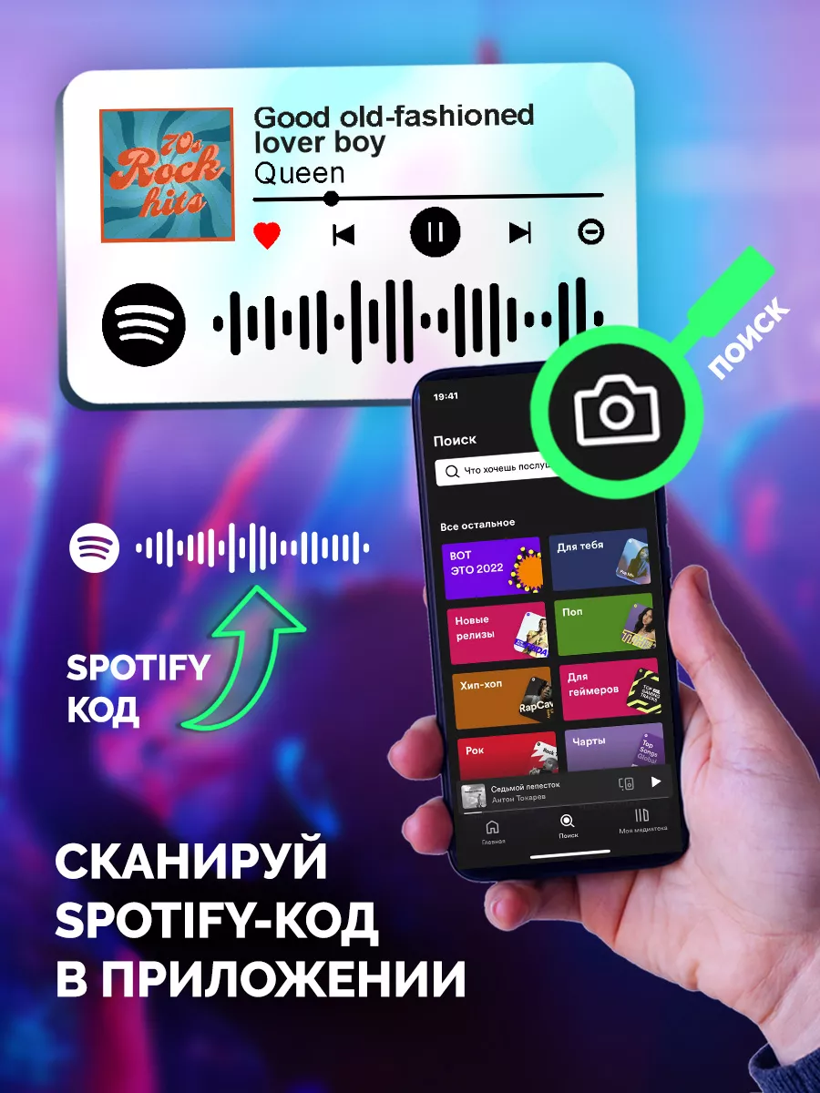 Спотифай Брелок Queen - Good old-fashioned lover boy Arthata-spotify постер  Спотифай постер 174533288 купить за 273 ₽ в интернет-магазине Wildberries