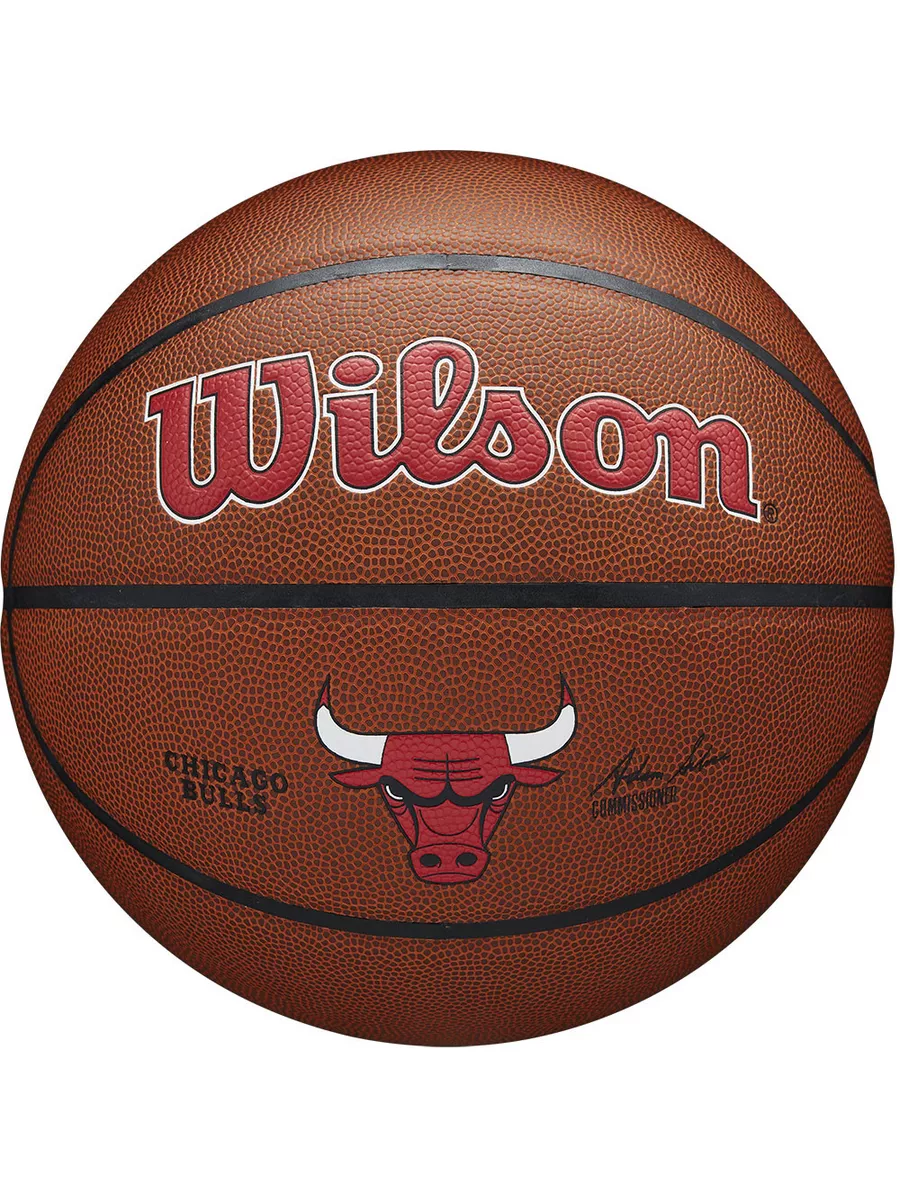 Wilson Мяч баскетбольный NBA Chicago Bulls арт.WTB3100XBCHI р.7