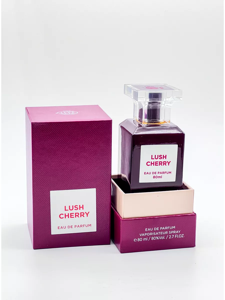 Lush Cherry by Fragrance World 2.7 oz / 80 ml Eau De Parfum Spray