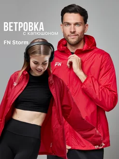 Ветровка осенняя-весенняя с капюшоном Storm FN 174586614 купить за 2 215 ₽ в интернет-магазине Wildberries