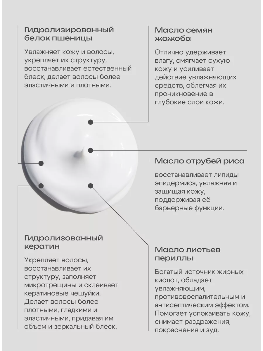 HELBART Маска для волос восстанавливающая с кератином 150 мл