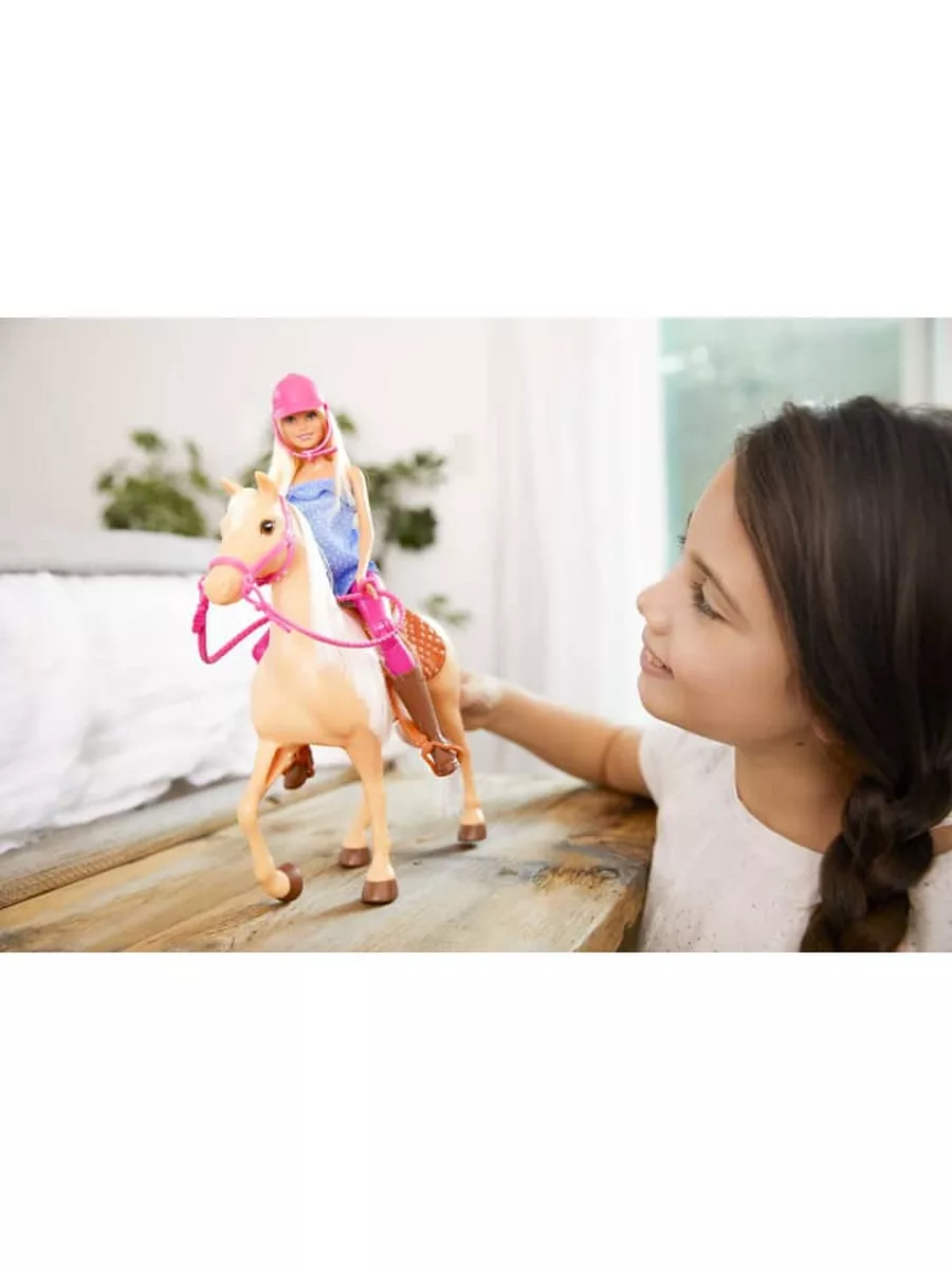 Barbie Basic Horse And Doll FXH13 Mattel 174672098 4 684 Wildberries