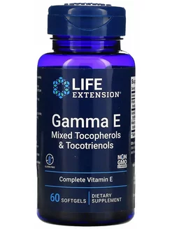 Смесь токоферолов и токотриенолов Gamma E 60 (гел. капс) Life Extension 174758487 купить за 3 304 ₽ в интернет-магазине Wildberries