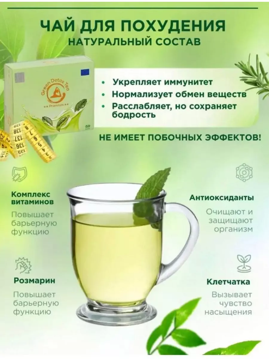 Питание и режим питья в сочетании с благотворными свойствами зеленого чая