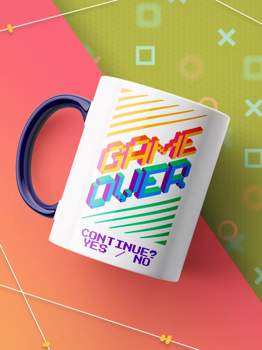 Кружка|Игра|Game|Game over|Конец игры Каждому Своё Game 174808601 купить за  404 ₽ в интернет-магазине Wildberries