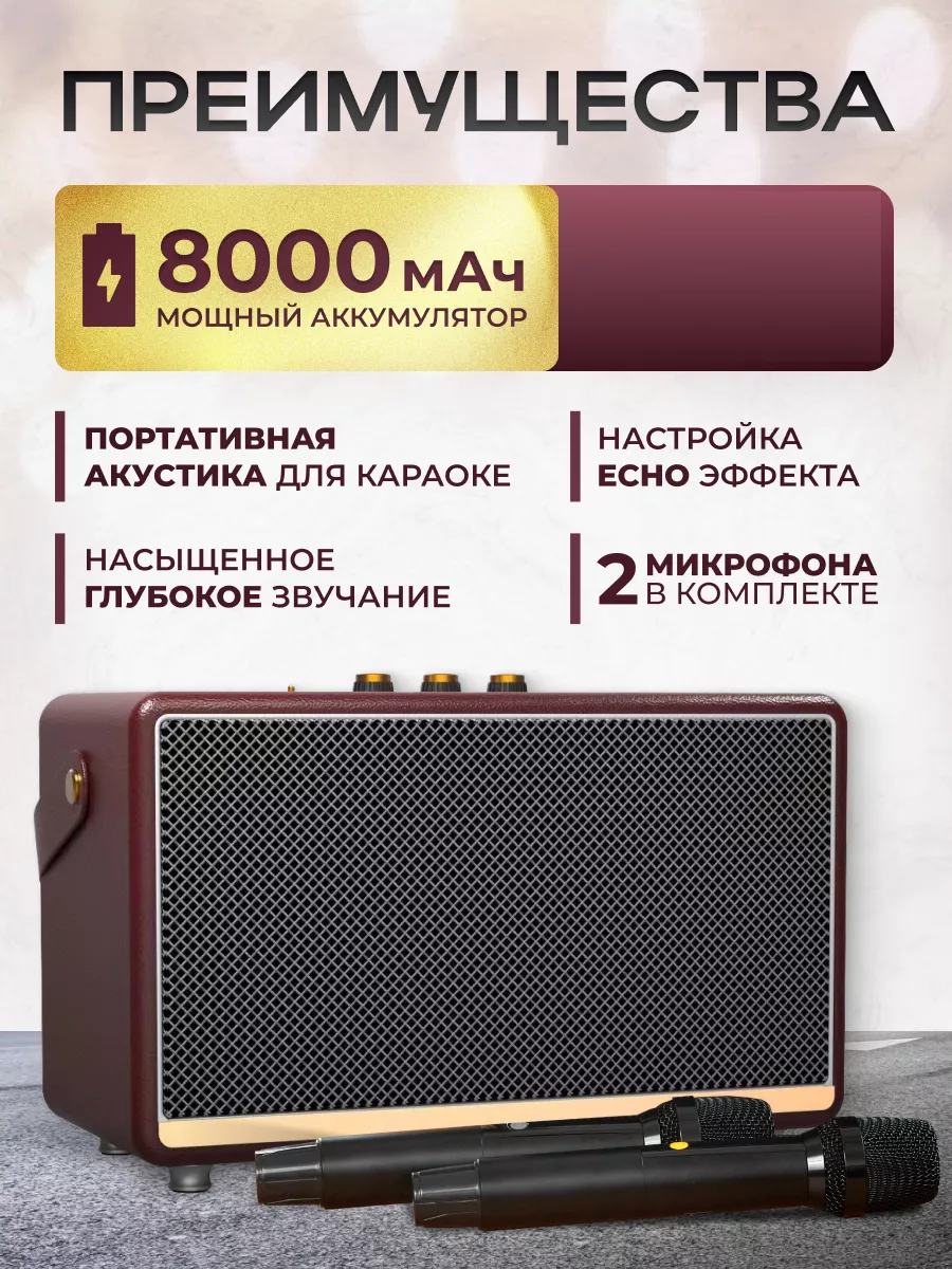 Портативная караоке система Singer ALTRONIX 174811011 купить за 17 301 ₽ в  интернет-магазине Wildberries