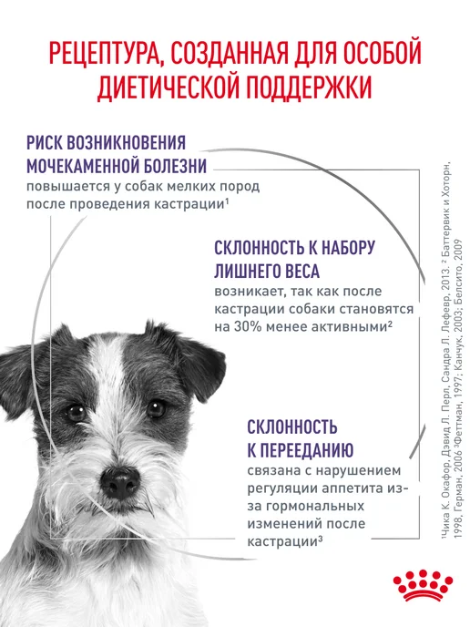 Сухой корм Royal canin для собак, мелкие, стерилизованные, 0,8 кг, фото 2