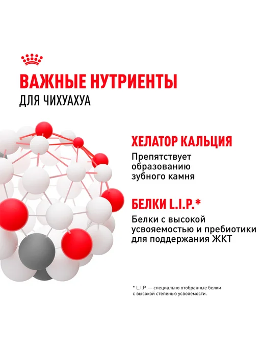 Сухой корм Royal canin Chihuahua Чихуахуа для собак, взрослые, 3 кг, фото 8