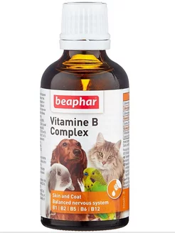 Витамины «Vitamine B Сomplex», 50мл Beaphar 174821253 купить за 1 080 ₽ в интернет-магазине Wildberries