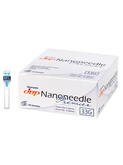 Nanoneedle 33G - (SUTW 0,26 x 4 мм - 100 штук) Nanonidlee JBP 174826460 купить за 8 910 ₽ в интернет-магазине Wildberries