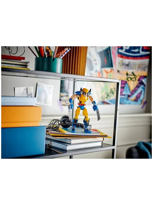 LEGO Конструктор Super Heroes Сборная фигурка Росомахи 327д, вариант, фото 7