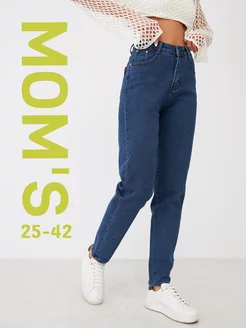 Джинсы мом с высокой посадкой K DENIM 174837780 купить за 801 ₽ в интернет-магазине Wildberries