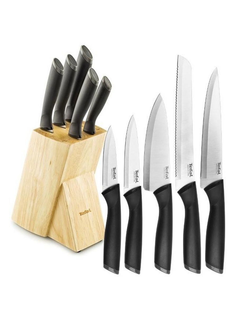 Набор кухонных ножей tefal comfort knives k221sa14. Набор ножей Tefal Comfort k221sa14. Tefal k221sa14. Набор ножей 5 предметов Tefal Comfort k221sa04. Набор кухонных ножей Tefal expertise, 3 шт k121s375.