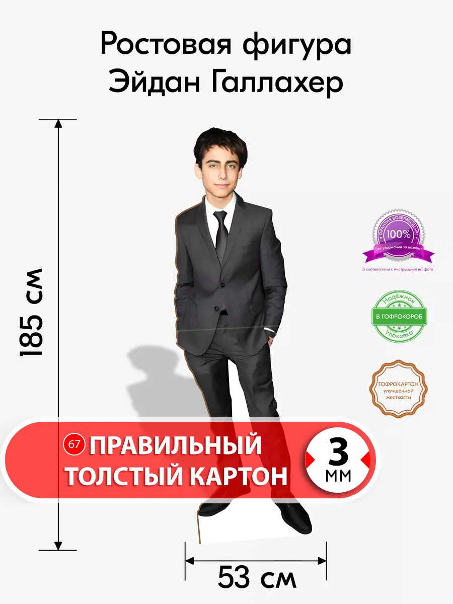Эйдан Галлахер ростовая фигура