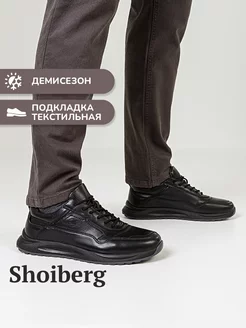 Кроссовки кожаные осенние Shoiberg 174846204 купить за 2 007 ₽ в интернет-магазине Wildberries