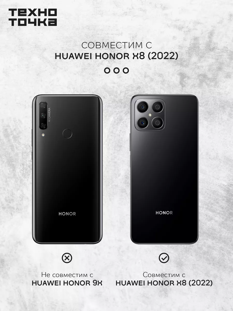 Чехол на Honor X8 2022 с принтом Техно точка 174871035 купить за 322 ₽ в  интернет-магазине Wildberries