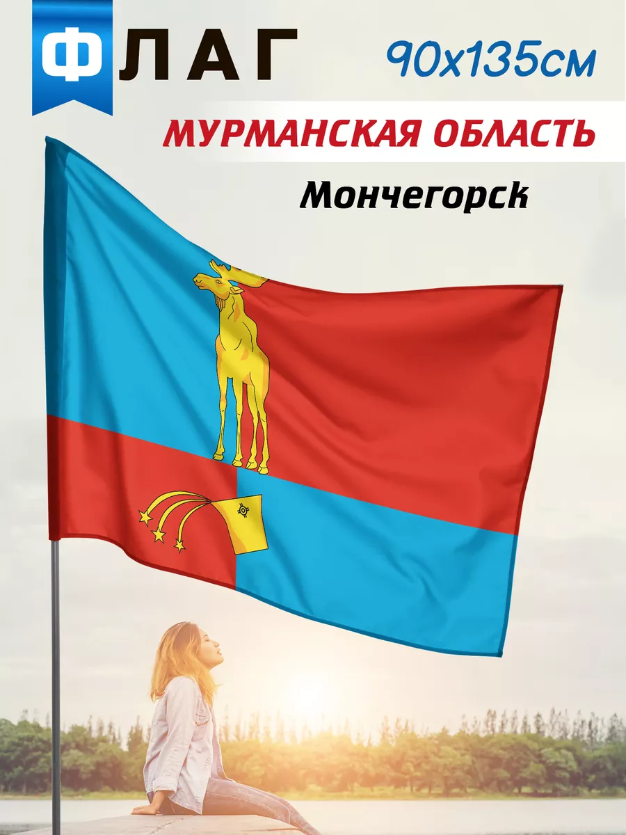 Флаг Мончегорска