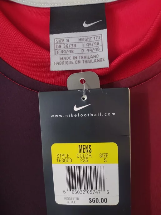Nike майка футбольная найк, черный, фото 4