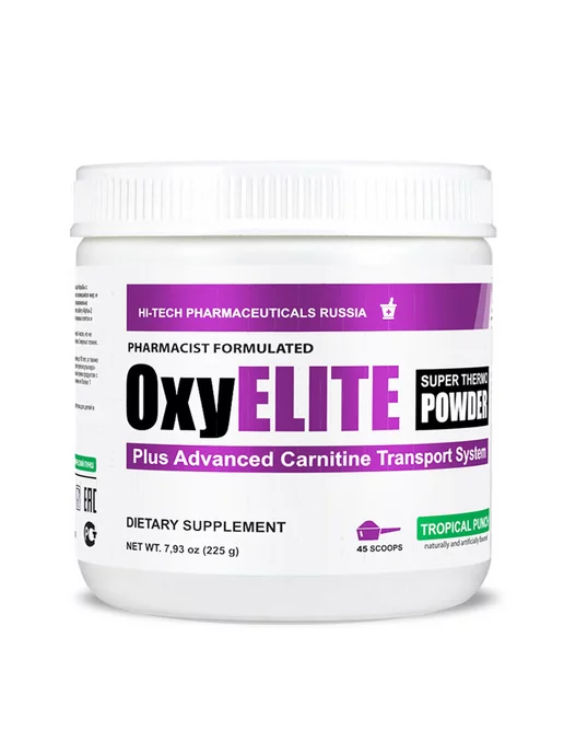 HI-TECH PHARMACEUTICALS OxyELITE Super Thermo Powder, 45 порций, 500 мл, фото 4