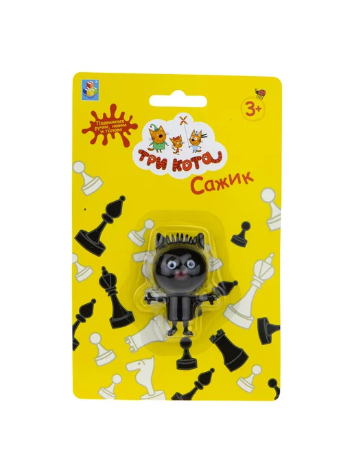 1TOY Игрушечная фигурка "Три кота" Сажик, вариант, фото 4