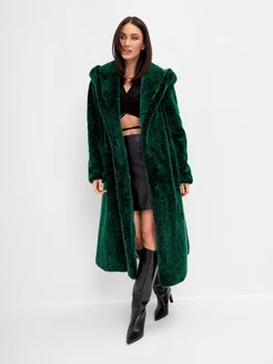 Шуба искусственная из экомеха Sigaliya Furs 174884964 купить за 12 833 ₽ в интернет-магазине Wildberries