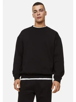 Свитшот свободного кроя H&M 174898863 купить за 2 146 ₽ в интернет‑магазине Wildberries