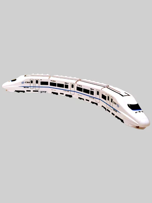 VlasovToys Игрушечный Электропоезд, белый, фото 7