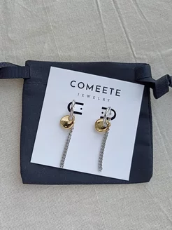 Серьги висячие с подвесками трансформеры Comeete Jewelry 174904919 купить за 596 ₽ в интернет-магазине Wildberries