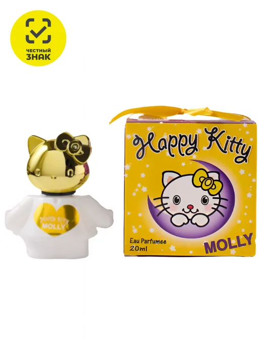 Earomat Original Happy Kitty Molly Детская душистая вода 20мл, 20 мл