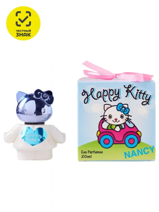 Earomat Original Happy Kitty Nancy Детская душистая вода 20мл, 20 мл