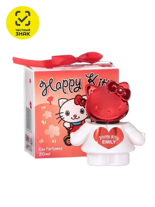 Earomat Original Happy Kitty Emily Детская душистая вода 20мл, 20 мл