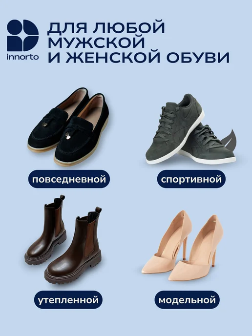 INNORTO Разделители для пальцев ортопедические силиконовые для ног, белый, фото 7